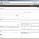 Dashboard - Admin Menu Minimized